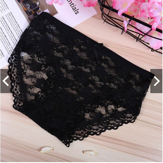 QUẦN LÓT REN COTTON ĐÍNH NƠ HOA NHÍ SEXY THOÁNG MÁI THOẢI MÁI | BigBuy360 - bigbuy360.vn