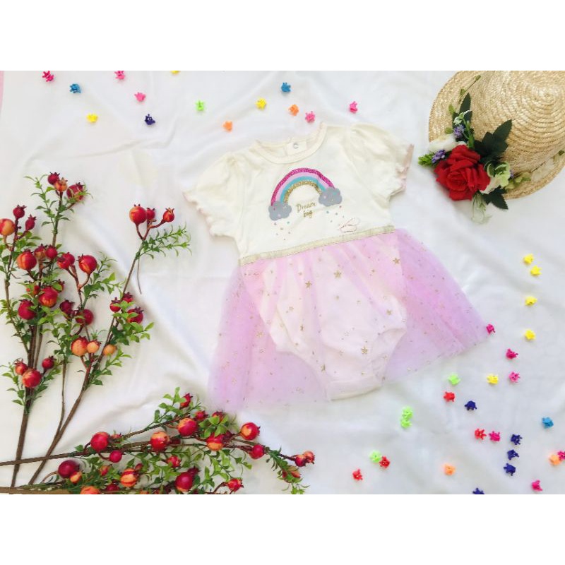 Boby chip váy , body váy cho bé gái siêu đáng iu