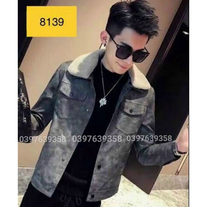 ♦ÁO DA LỘN LÓT LÔNG- CỔ LÔNG CÓ THỂ THÁO RỜI