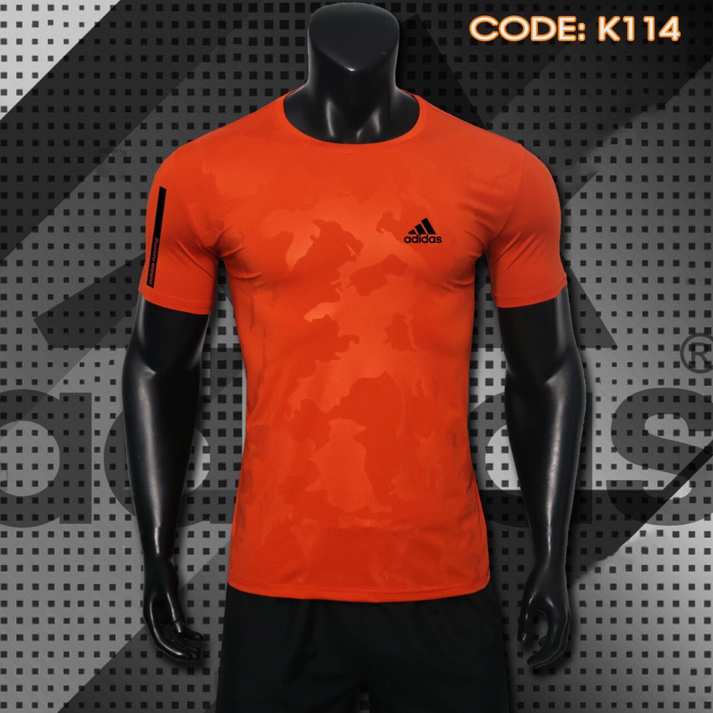 Áo thun nam, Áo ngắn tay không cổ (Thun lạnh) form chuẩn size M-2XL K114-New, 6 màu: Đen, Xanh đen, Xanh bích