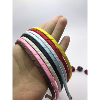 Xương bờm 5mm quấn ruy băng mầu