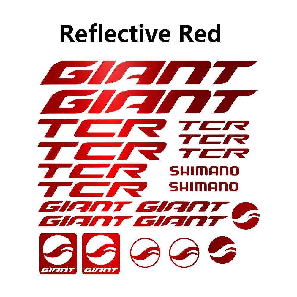 Sticker Vinyl Phản Quang Dán Khung Xe Đạp DIY