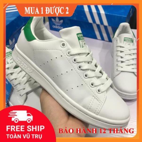 FALE SALE [ Freeship] | Ảnh Thật + Video | Giày Thể Thao Stan Smith Xanh Lá Và Đen Nam Nữ 2020 : new L > ₛ * : ! > ⚡