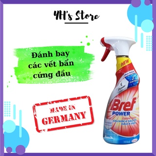 Nước xịt tẩy rửa đa năng, vệ sinh tẩy dầu mỡ đa năng, tẩy cặn canxi, tẩy rửa inox BREF POWER 750ml Hàng Nhập Đức