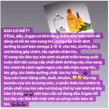 Dầu dưỡng tóc Garnier Argan Botanic Therapy Ultra Doux [dưỡng tốt không bết] | BigBuy360 - bigbuy360.vn