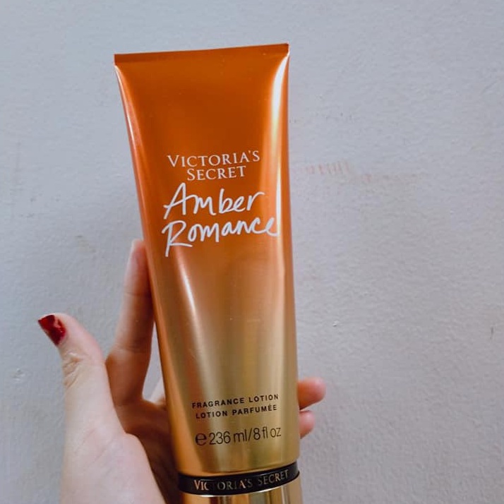 ✪ Dưỡng Thể Nước Hoa Lotion Victoria Secret Amber Romance Fragrance Lotion 236ml