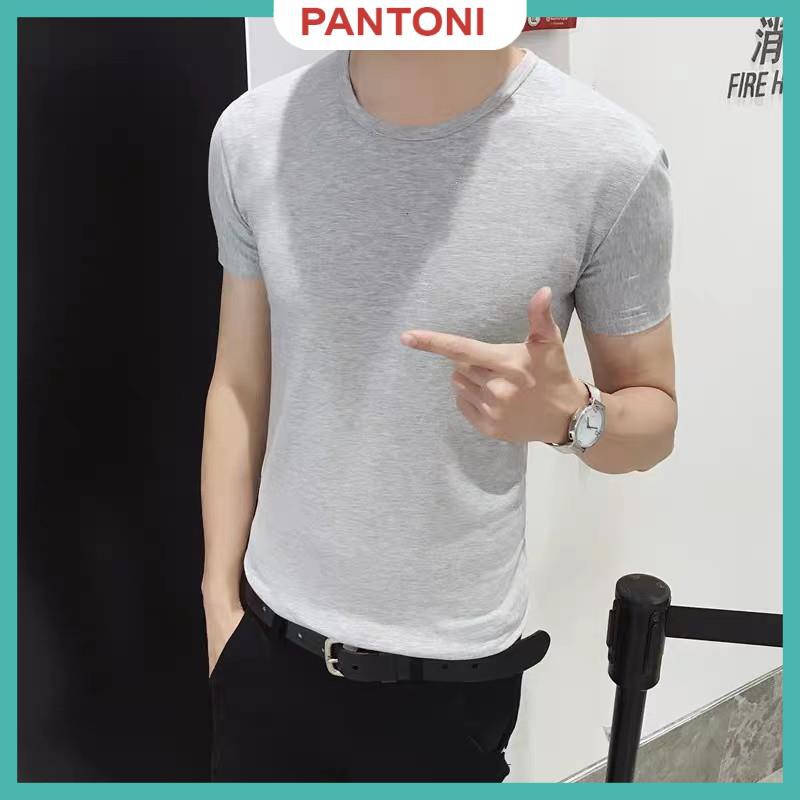 Áo thun nam ngắn tay cổ tròn chất vải cotton 100% chuẩn thiết kế hàn quốc, cực tôn dáng, lịch sự, trẻ trung(ACT) | BigBuy360 - bigbuy360.vn