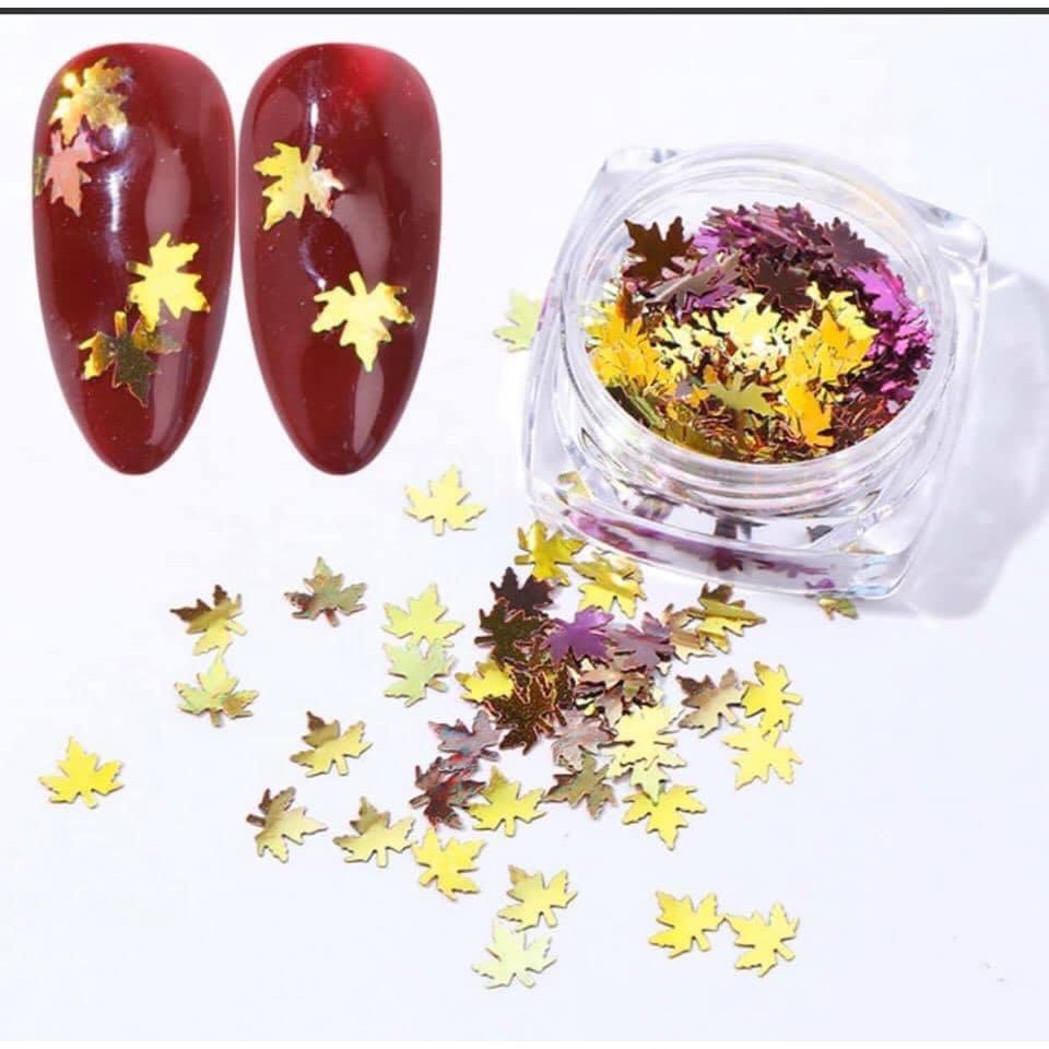 Set Lá Phong trang trí móng Nails