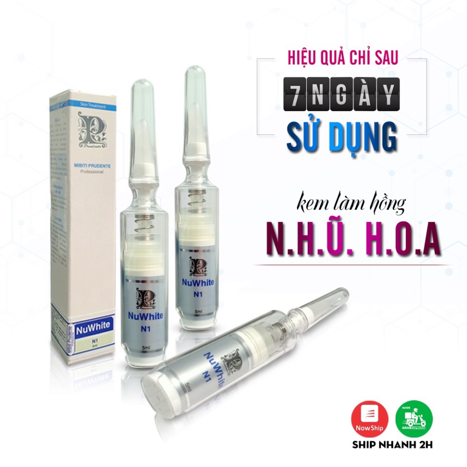 Kem Làm Hồng Nhũ Hoa NuWhite N1 Mibiti Prudente [Hàng Nội Địa Mỹ] Ti Hồng Rạng Rỡ Chỉ Sau 7 Ngày Sử Dụng | BigBuy360 - bigbuy360.vn