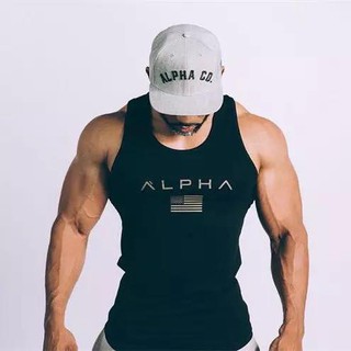 Áo gym nam- Tanktop Alpha