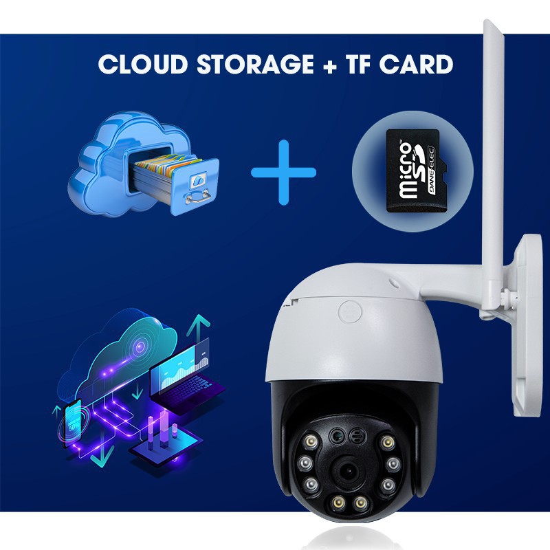 Camera wifi ngoài trời xoay 360 chống nước ONVIZCAM HK30 2.0 MPx 1080P có kết nối máy tính, smart TV , bảo hành 1 năm