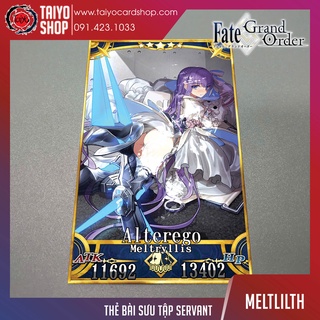 Thẻ bài sưu tầm custom card bánh xốp Fate Grand Order FGO Fate/Grand Order Meltlilith - Meltryllis