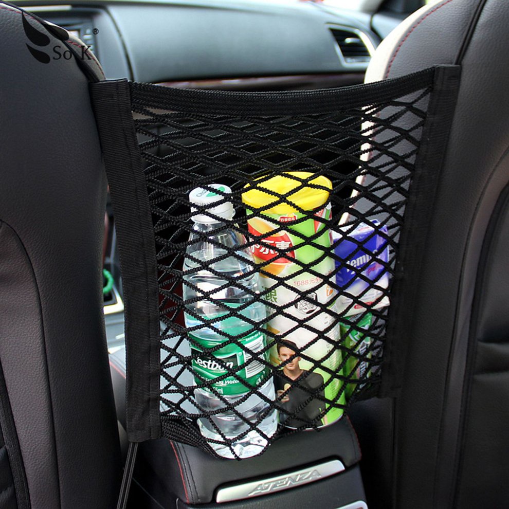 Túi Lưới Đựng Đồ Gắn Lưng Ghế Xe Hơi 25cm*25cm