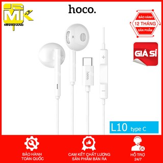 Tai nghe chân type-c hoco l10 ✔supper bass ✔chống ồn cao cấp
