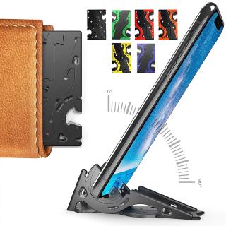 Portable Foldable Card Type Pocket Tripod Desktop Mobile Phone Holder For iPhone Android Stand Bracket