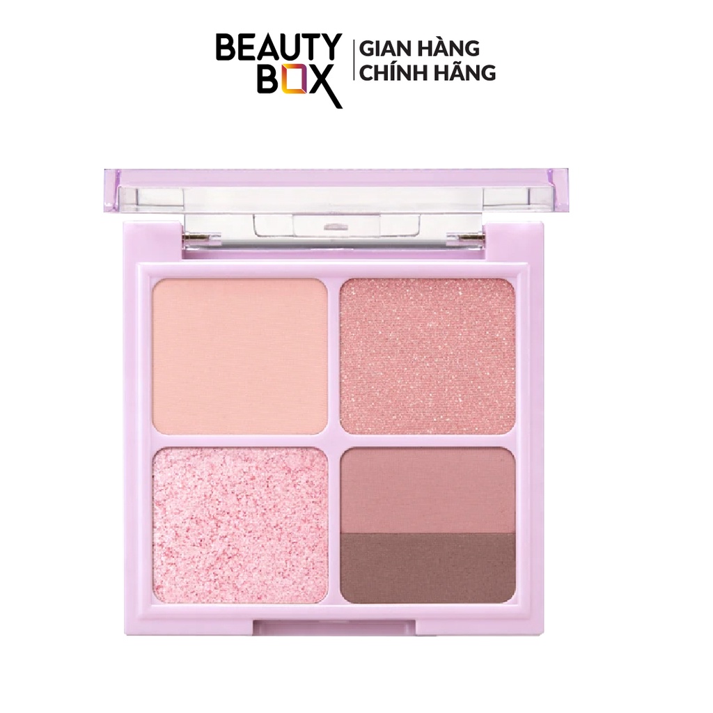 Màu Mắt Trang Điểm Peripera Ink Pocket Shadow Palette 2.3gx4