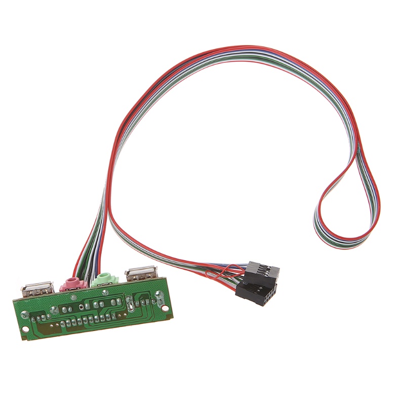 Cáp Nối Sửa Chữa Bảng Điều Khiển Tai Nghe Cổng USB Cho Máy Tính PC
