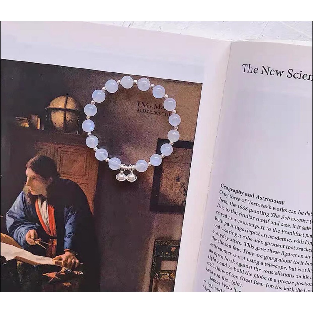 Vòng đá mix chuông kêu cho bạn nữ