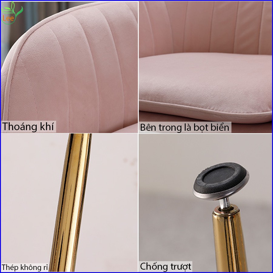 [HÀNG CHÍNH HÃNG] Bộ ghế sofa nỉ cao cấp phong cách bắc âu - LEE 907