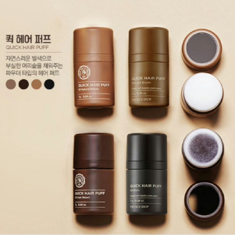[cam kết chuẩn Auth] Che khuyết điểm tóc Quick Hair Puff | BigBuy360 - bigbuy360.vn