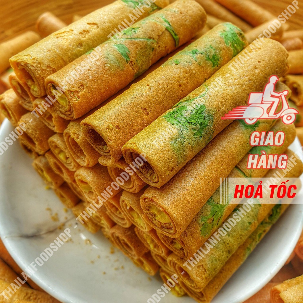 Bánh Ống Ngò Sầu Riêng Lon 400Gram