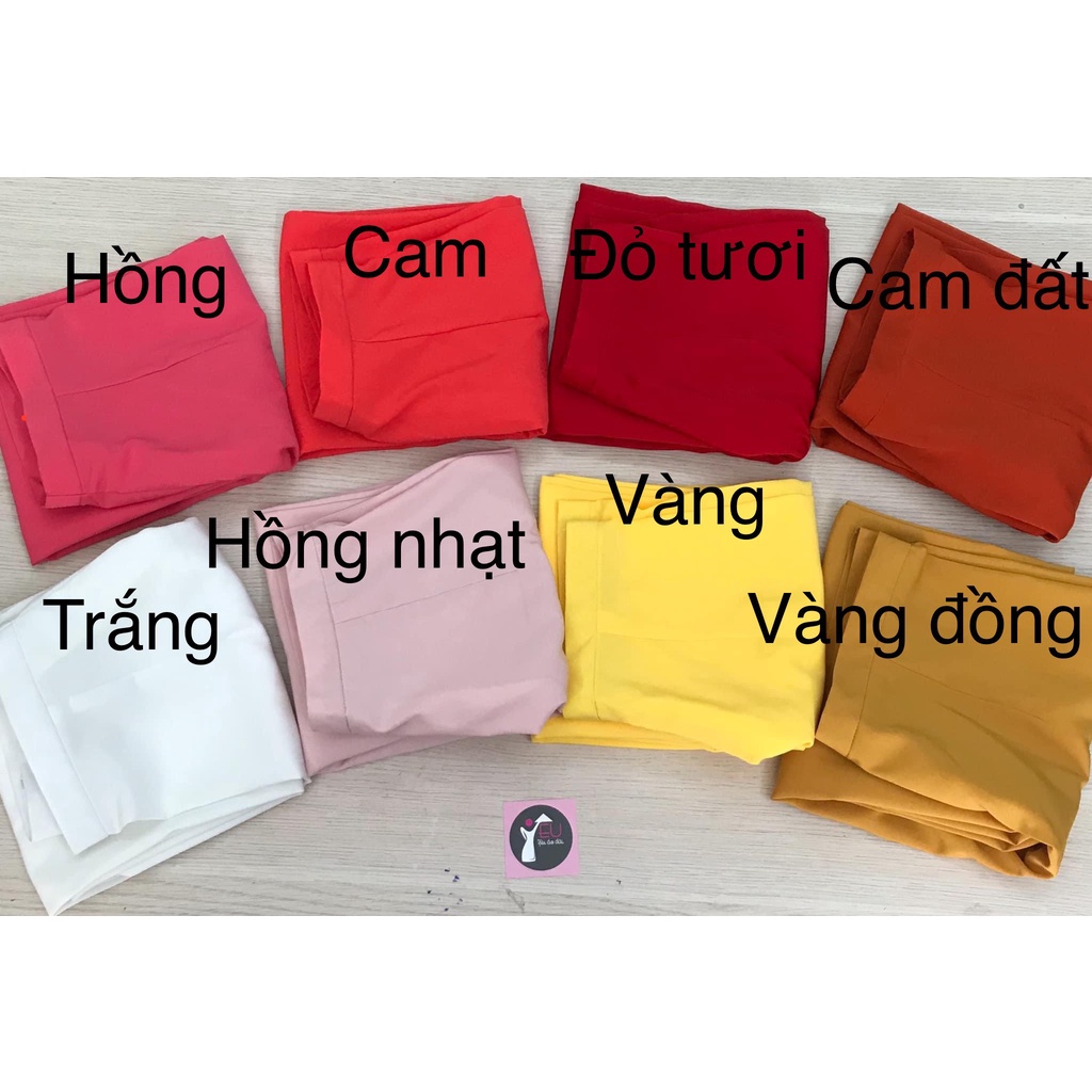 QUẦN ÁO DÀI MÀU CAM ĐẤT LƯNG RỜI - CHẤT LIỆU LỤA MỀM MẠI,THOẢI MÁI