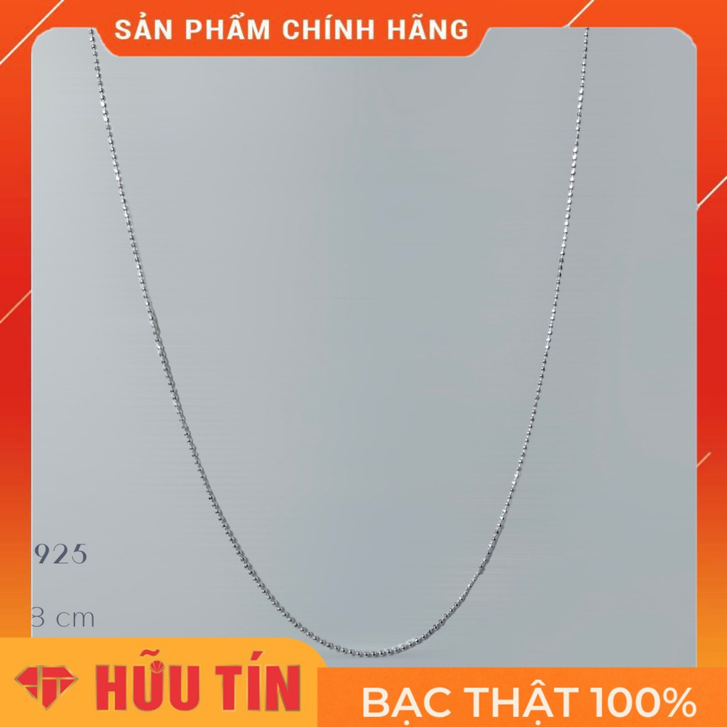 Dây chuyền Bạc 925 Kiểu Hạt Kê