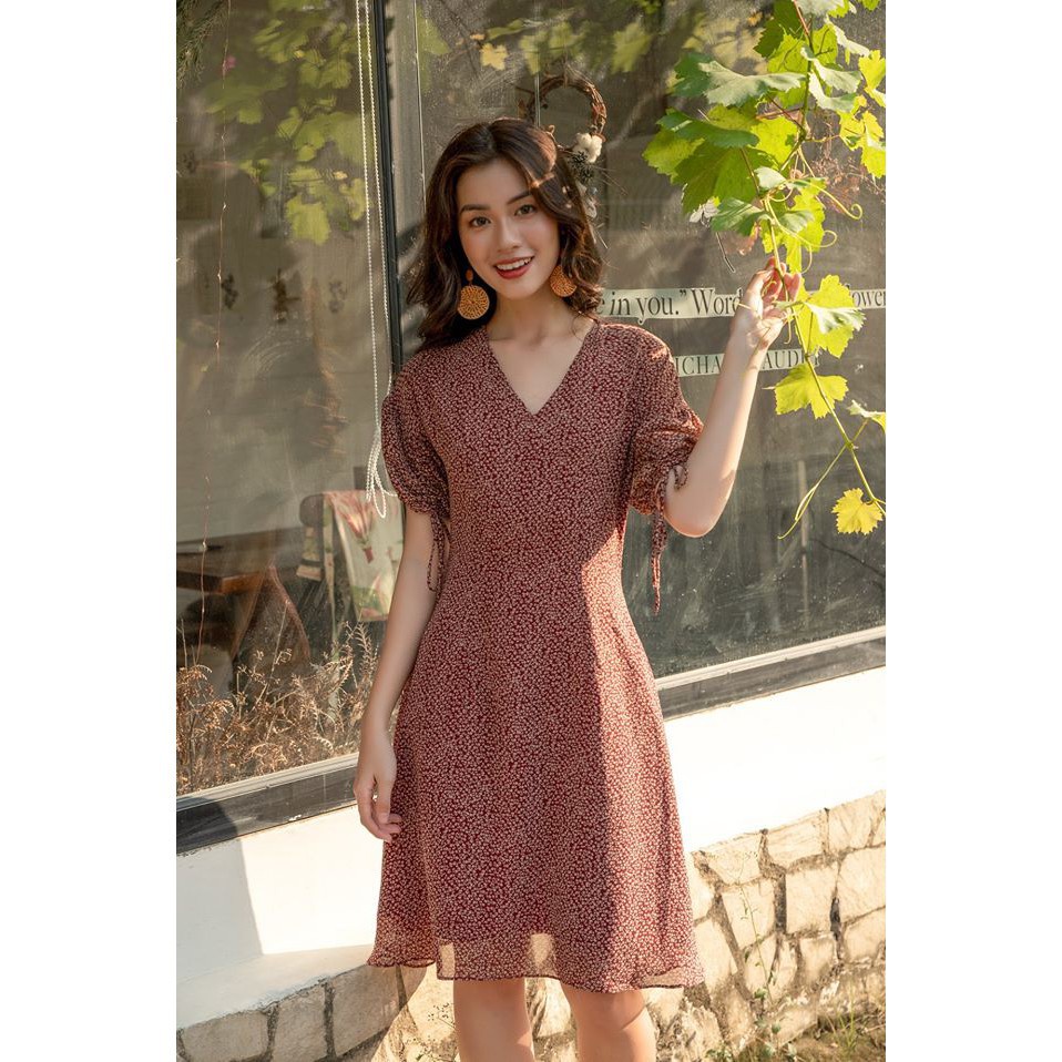 Đầm hoa nhí basic OLV Boutique sz S (233)