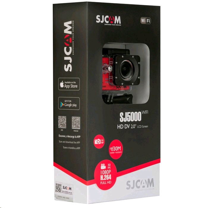 [Mã ELMALL300 giảm 7% đơn 500K] Camera hành trình SJCAM SJ5000 Wi-Fi- Hãng phân phối chính thức