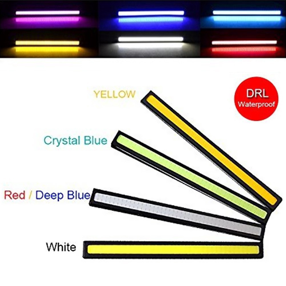 Đèn led cob 17cm 12v chống thấm nước cho xe hơi
