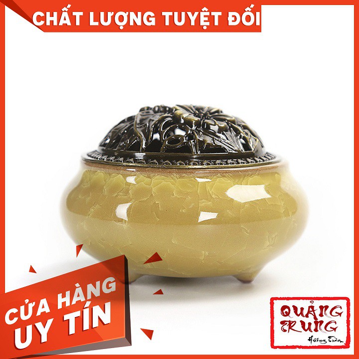 [Tặng Trầm] LƯ XÔNG TRẦM HƯƠNG - Đỉnh Đốt Nhang GỐM SỨ CAO CẤP | BigBuy360 - bigbuy360.vn