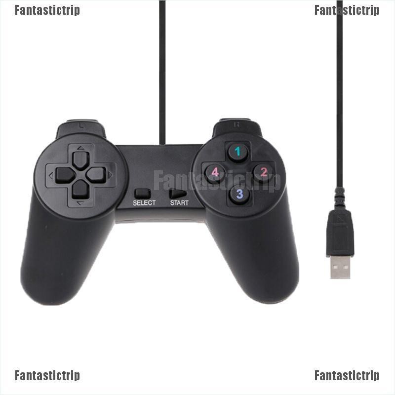 Fantastictrip PC USB 2.0 Gamepad Gaming Joystick Game Controller For Laptop Computer