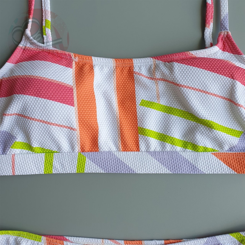 Bộ bơi hai mảnh hoạ tiết cắt cạnh ấn tượng Aero xuất khẩu Mỹ