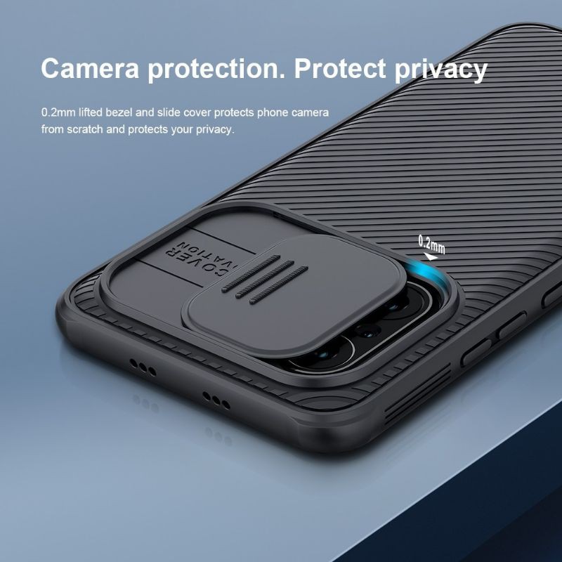 Ốp lưng Nillkin trượt bảo vệ camera Oneplus 9 Pro Nillkin Camshield chính hãng