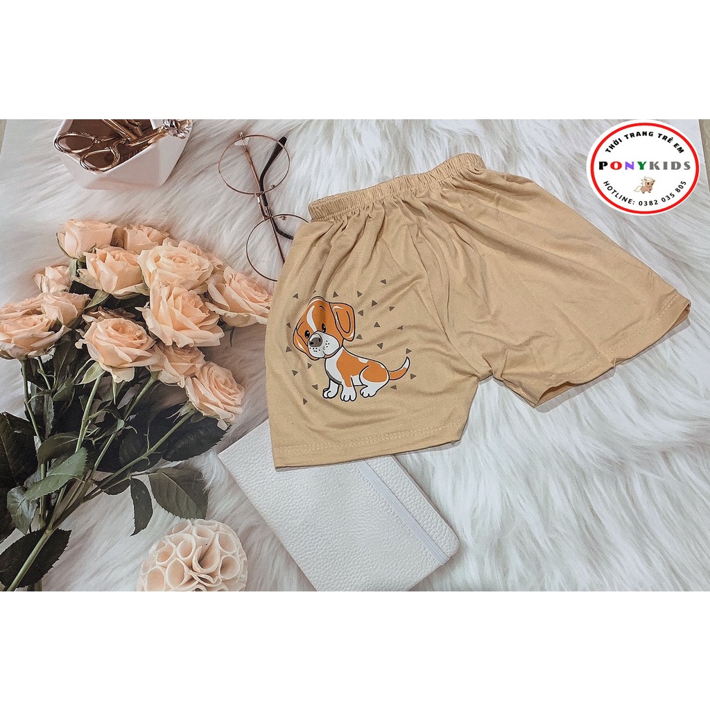 Quần đùi chục cho bé trai , bé gái chất cotton thoáng mát mùa hè