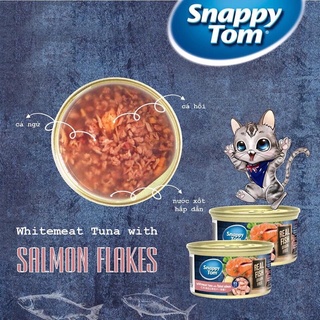 Pate Snappy Tom lon 85g cho mèo