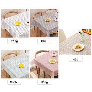 Khăn Trải Bàn Kẻ Caro Chống Thấm Nước, Phông Nền PVC Chụp Ảnh, Tấm Trải Bàn Ăn 88038 Shop Giao Hàng Nhanh 88