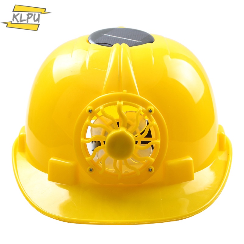 Mũ Thông Hơi Cứng Kèm Quạt Làm Mát Sử Dụng Năng Lượng Mặt Trời