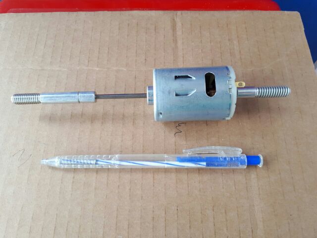 Đầu quạt chế quạt 12V motor mới, có túp năng đảo hướng