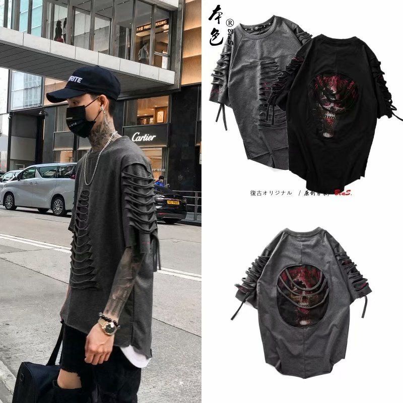 Áo Thun Polo Tay Lỡ Dáng Rộng Thời Trang Dành Cho Nam Giới