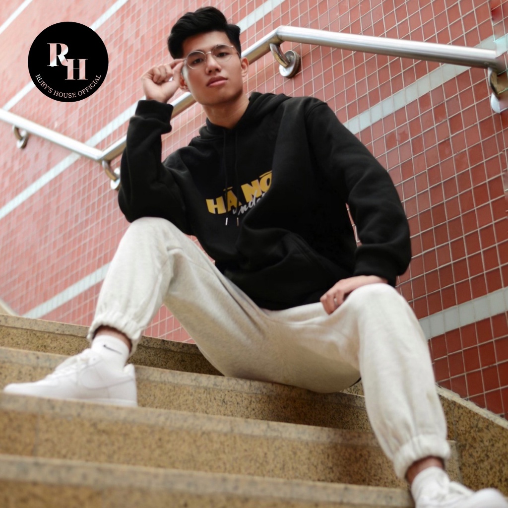 Áo nỉ Hoodie local brand, form rộng nam nữ Unisex dài tay chất liệu Nỉ Bông in Hình Log | BigBuy360 - bigbuy360.vn