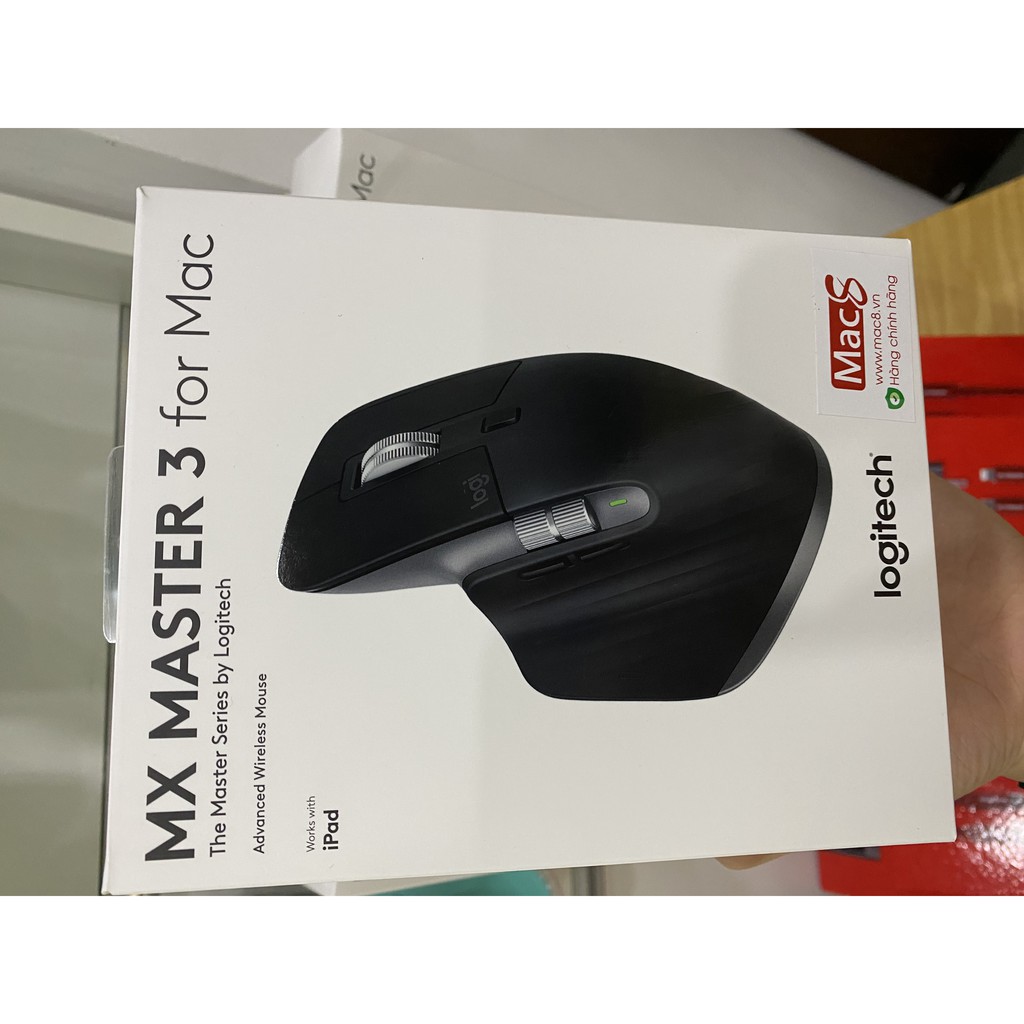 Chuột Logitech MX Master 3 For Mac (Màu đen) không dây Bluetooth Wireless