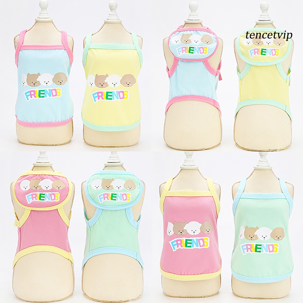 Áo Thun Cotton Màu Trơn Thoải Mái Cho Thú Cưng