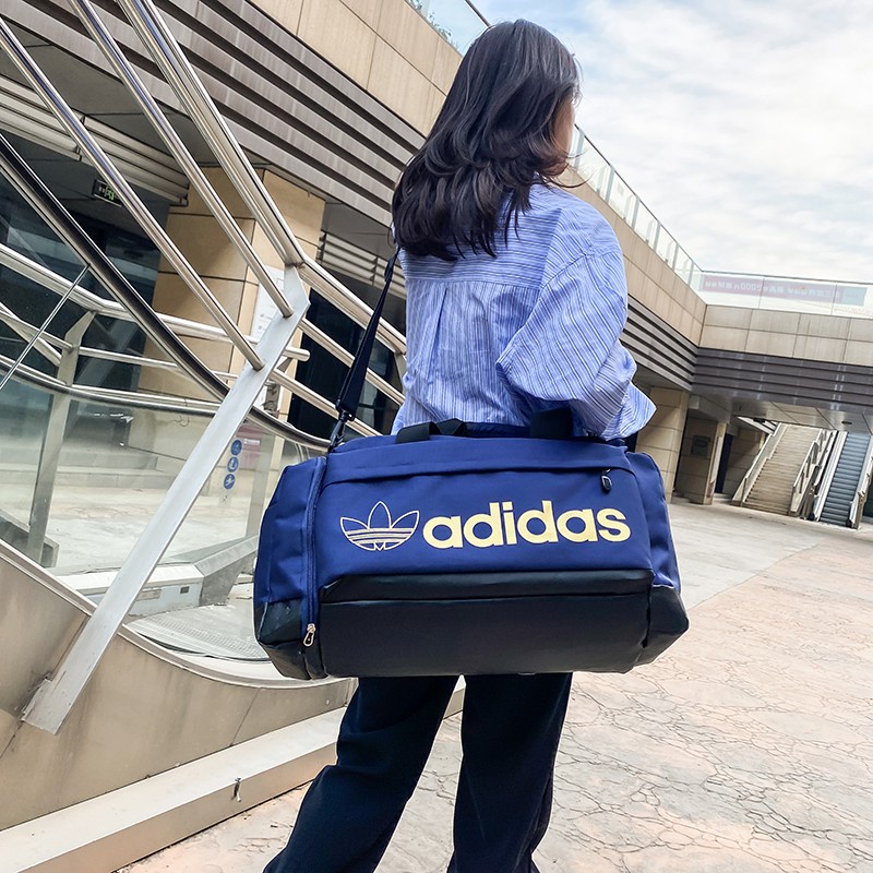 Adidas Túi Xách Du Lịch/Tập Gym Chống Thấm Nước Thời Trang Unisex Chất Lượng Cao KZ1787