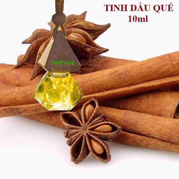 Tinh Dầu QUẾ Treo Xe ô tô, Treo Phòng Làm Việc - Tinh Dầu Nguyên Chất Tốt cho Sức khỏe và Khử mùi