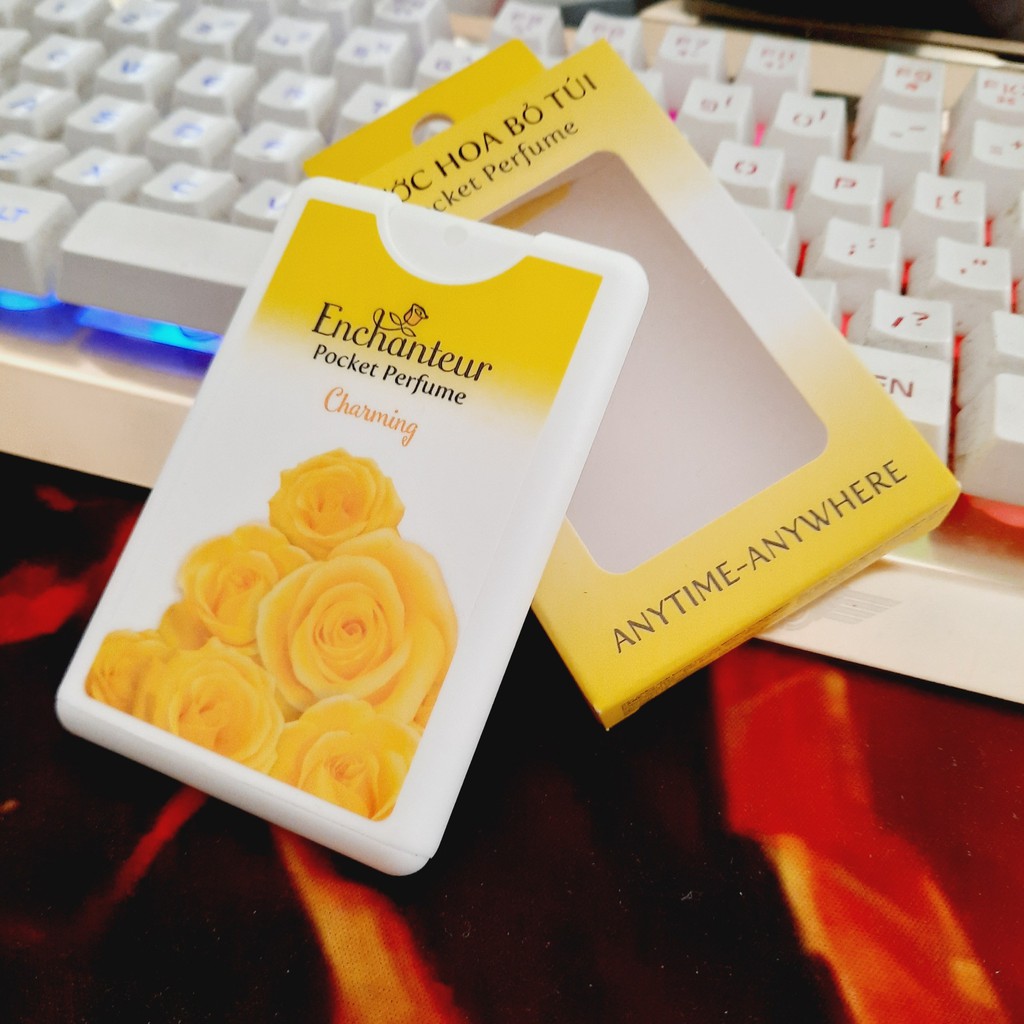 Nước hoa bỏ túi Enchanteur 18ml (250 lần xịt) | Thế Giới Skin Care