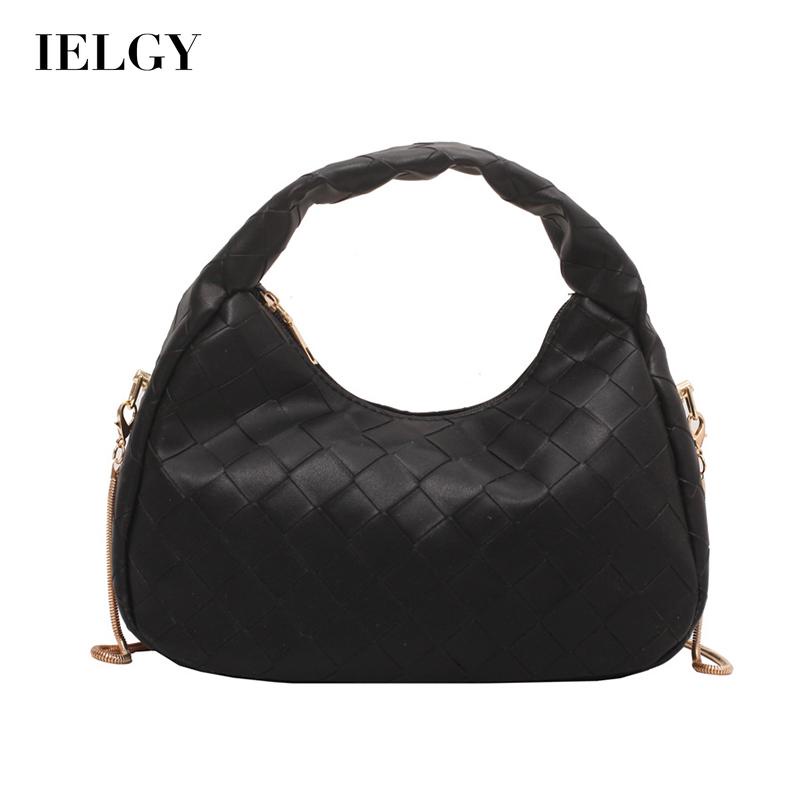 Túi IELGY đeo vai đan dây kiểu Pháp thời trang cho nữ
