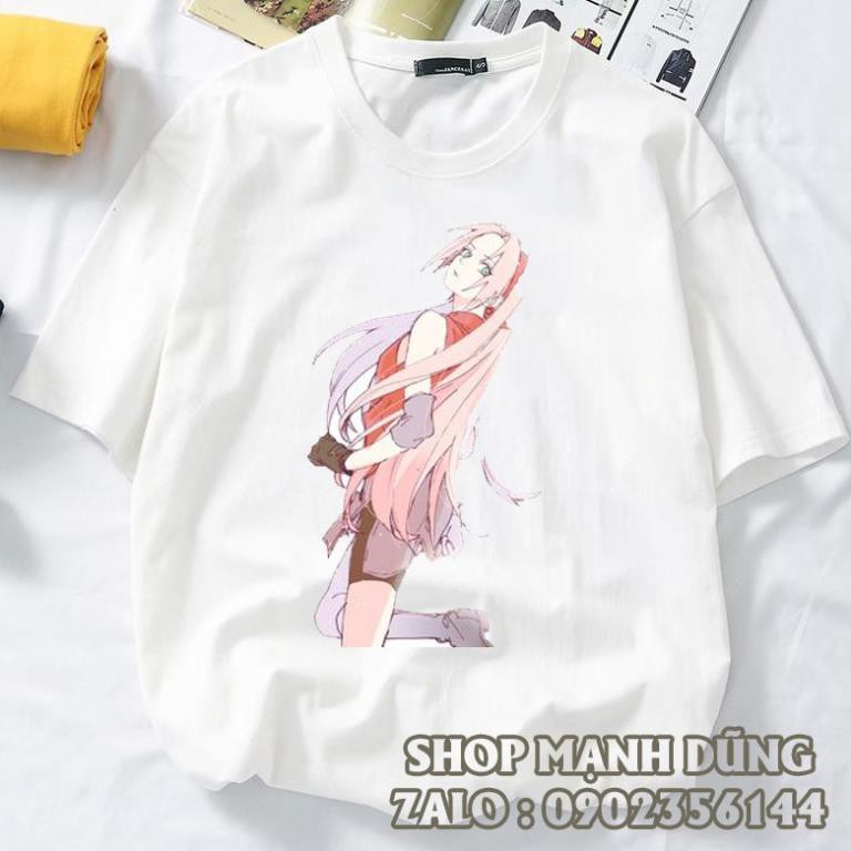 (DEAL HOT) 18 Mẫu áo thun Naruto Haruno Sakura - in theo yêu cầu