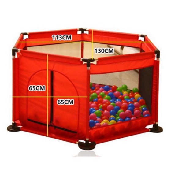 Quây cũi khung thép vải dù mẫu mơi cho bé 2020 Babyjoy Mart