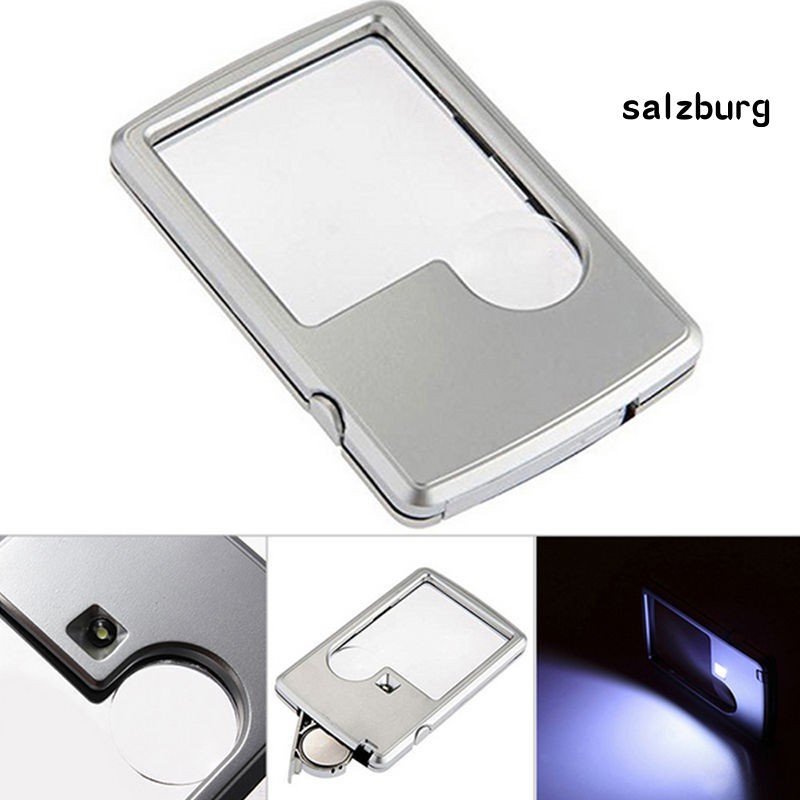 SA Kính Lúp Đọc Thẻ Tín Dụng Có Đèn Led